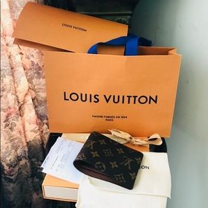 Louis Vuitton Multiple Wallet M60895 Monogram  New